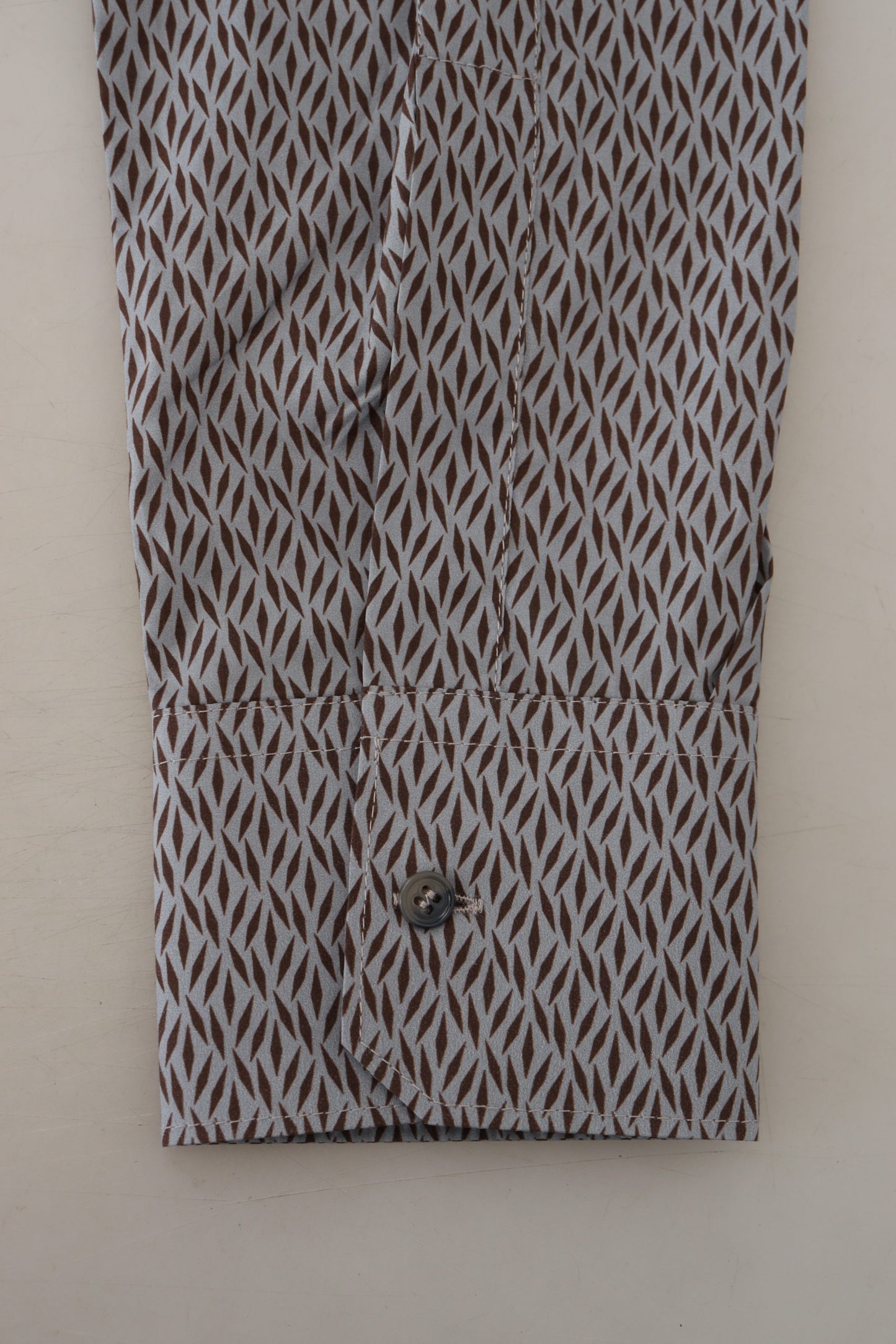 قميص دولتشي آند غابانا الأنيق ذو المقاس النحيف من القطن الرسمي