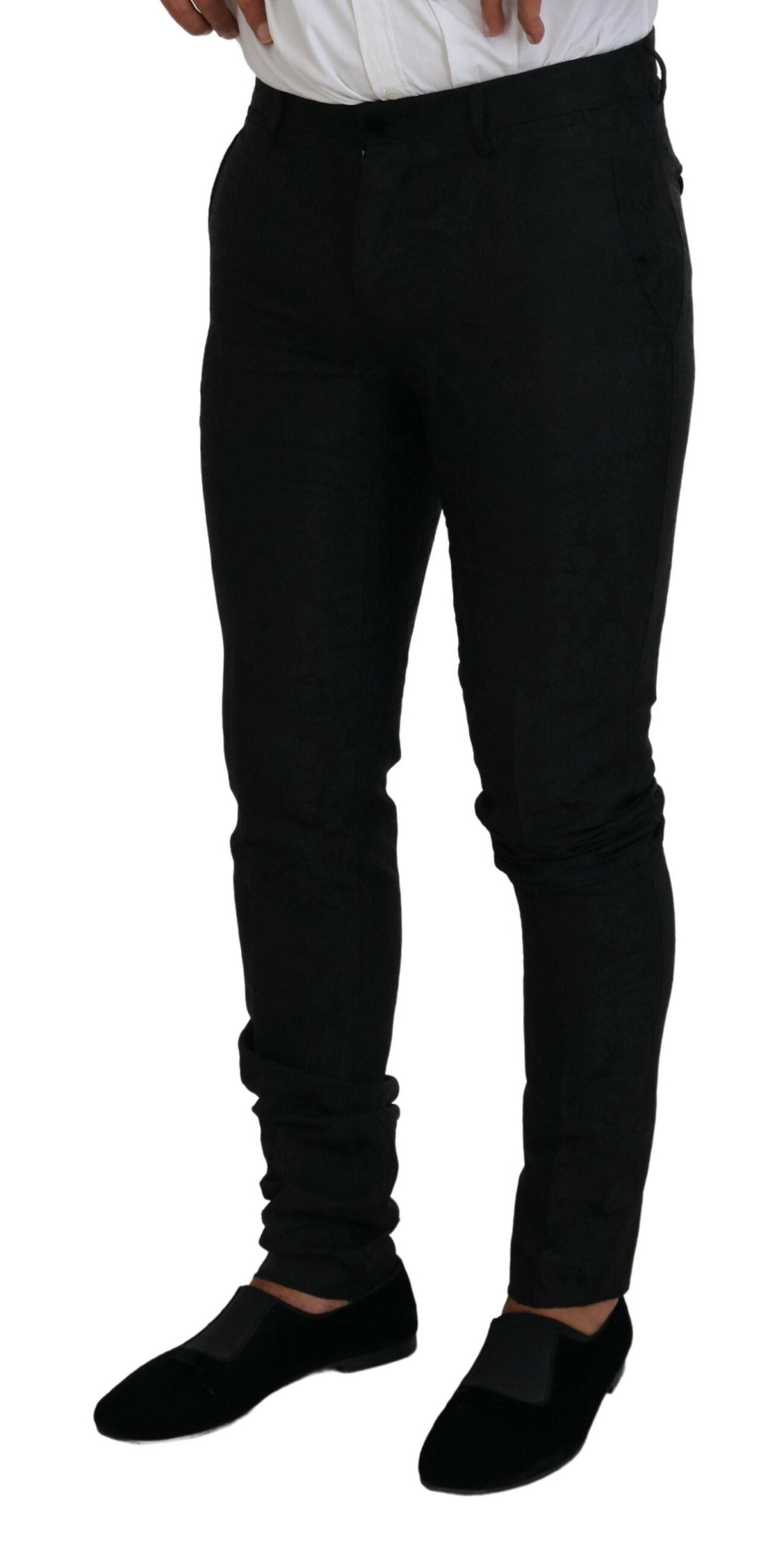 بدلة مارتيني سوداء أنيقة من دولتشي آند غابانا للرجل العصري