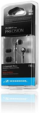 Sennheiser CX 300 II Precision Noise Isolating Ear-canal Phones, Black