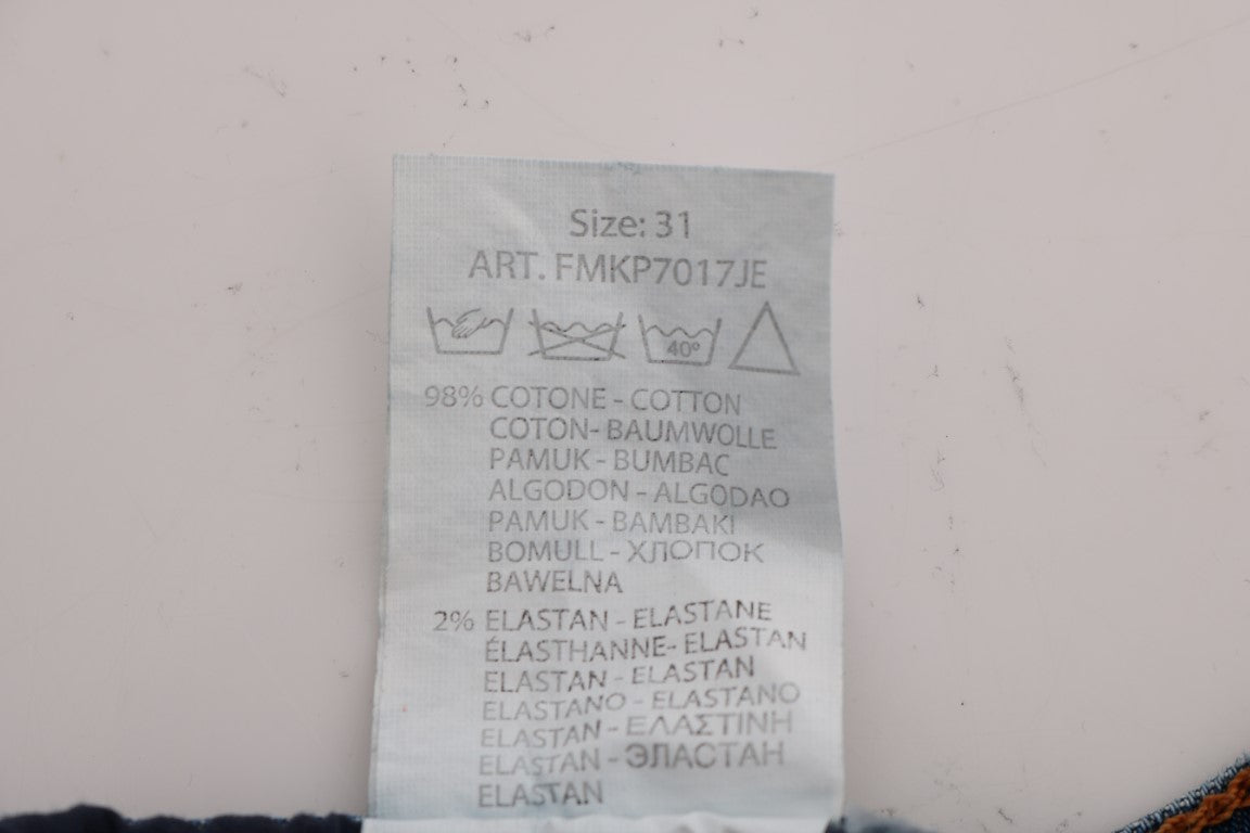 فرانكي موريلو Svelte الدنيم الإيطالي - جينز أزرق بقصة ضيقة