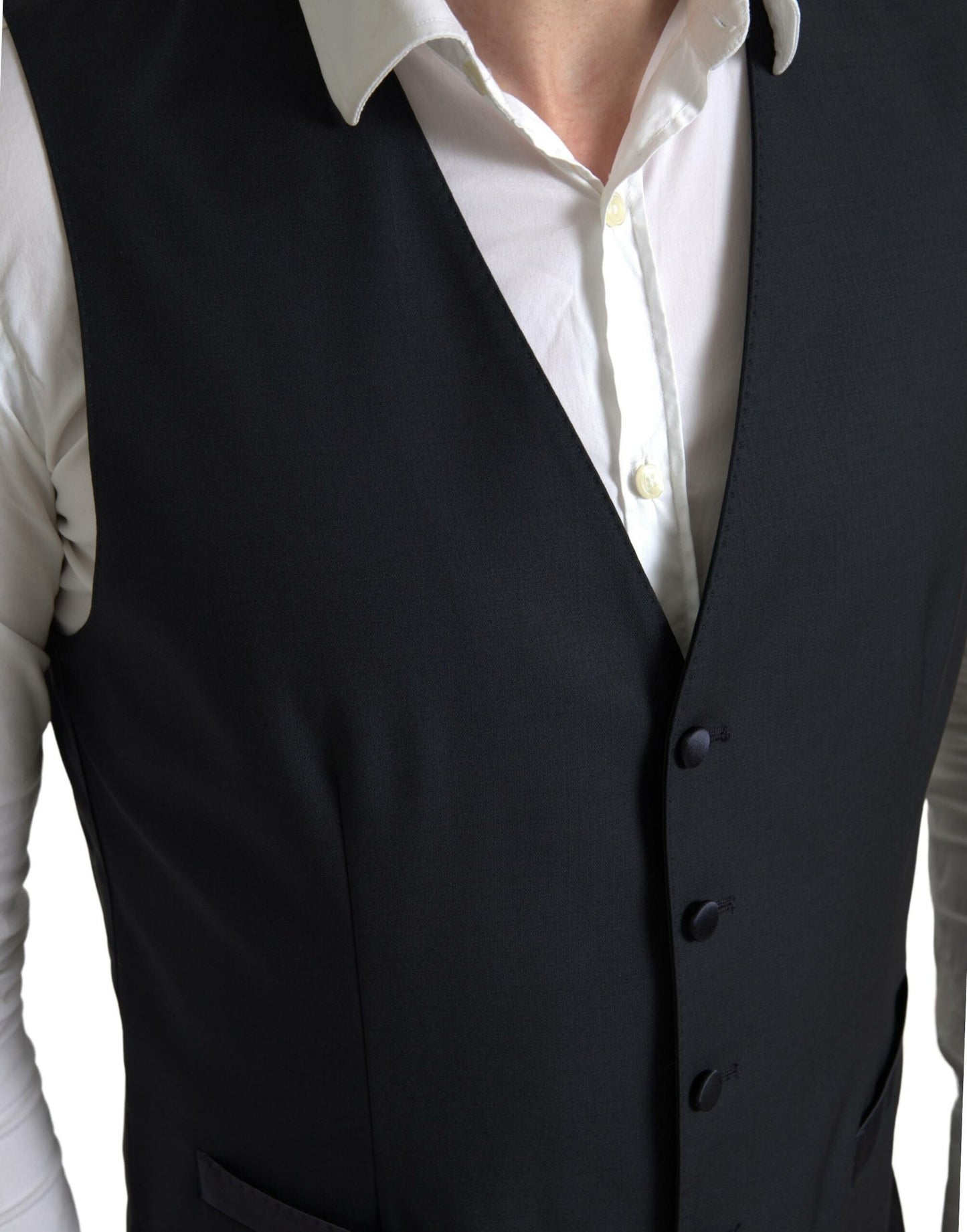 دولتشي آند غابانا بدلة مارتيني أنيقة بقصة ضيقة مكونة من قطعتين