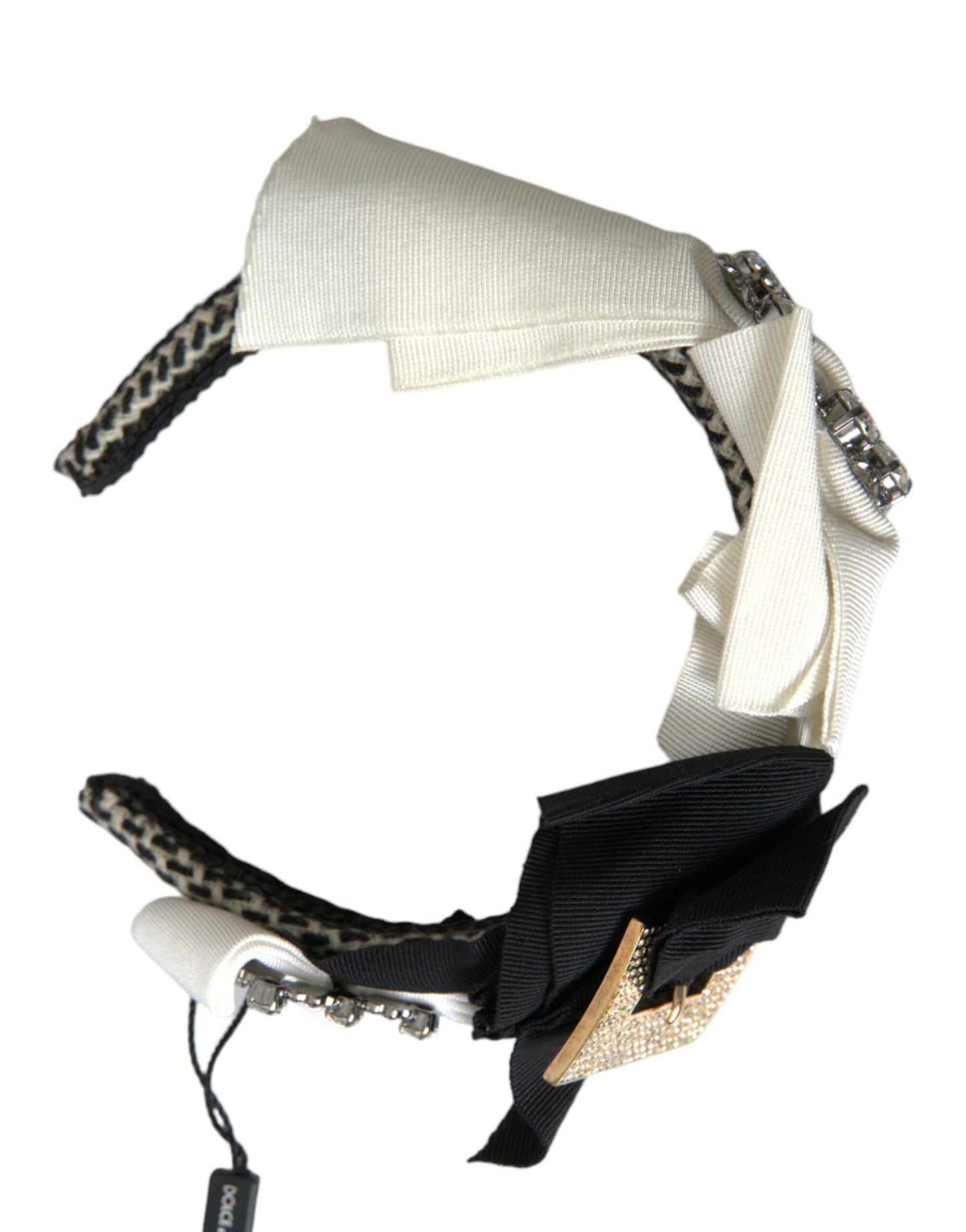 دولتشي آند غابانا إكليل متعدد الألوان مزين بالكريستال