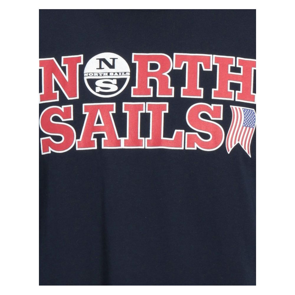 تي شيرت قطني باللون الكحلي من North Sails Nautical Nostalgia