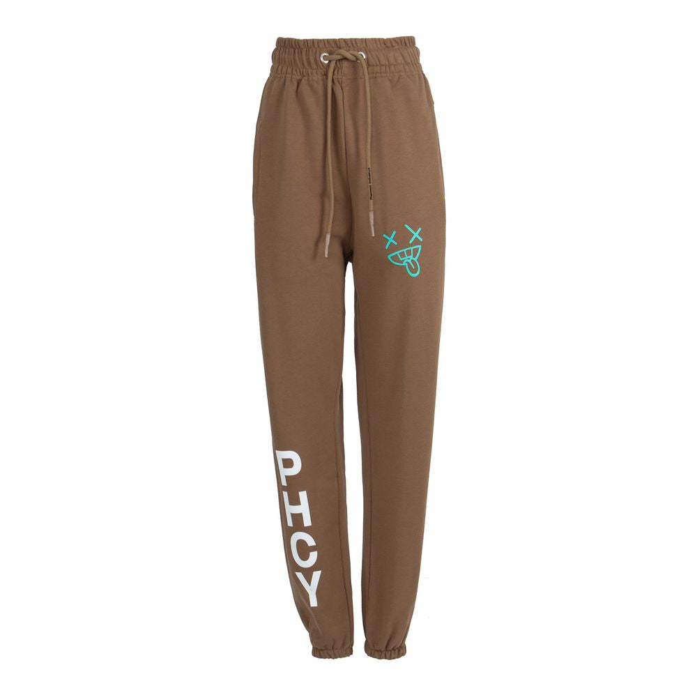 Pharmacy Industry Brown Cotton Women Trousers