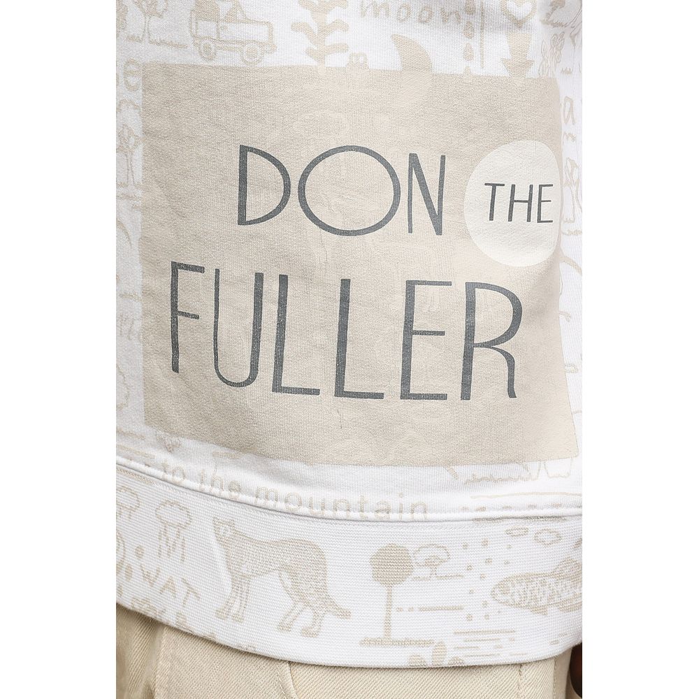 تي شيرت Don The Fuller Chic من القطن الأبيض