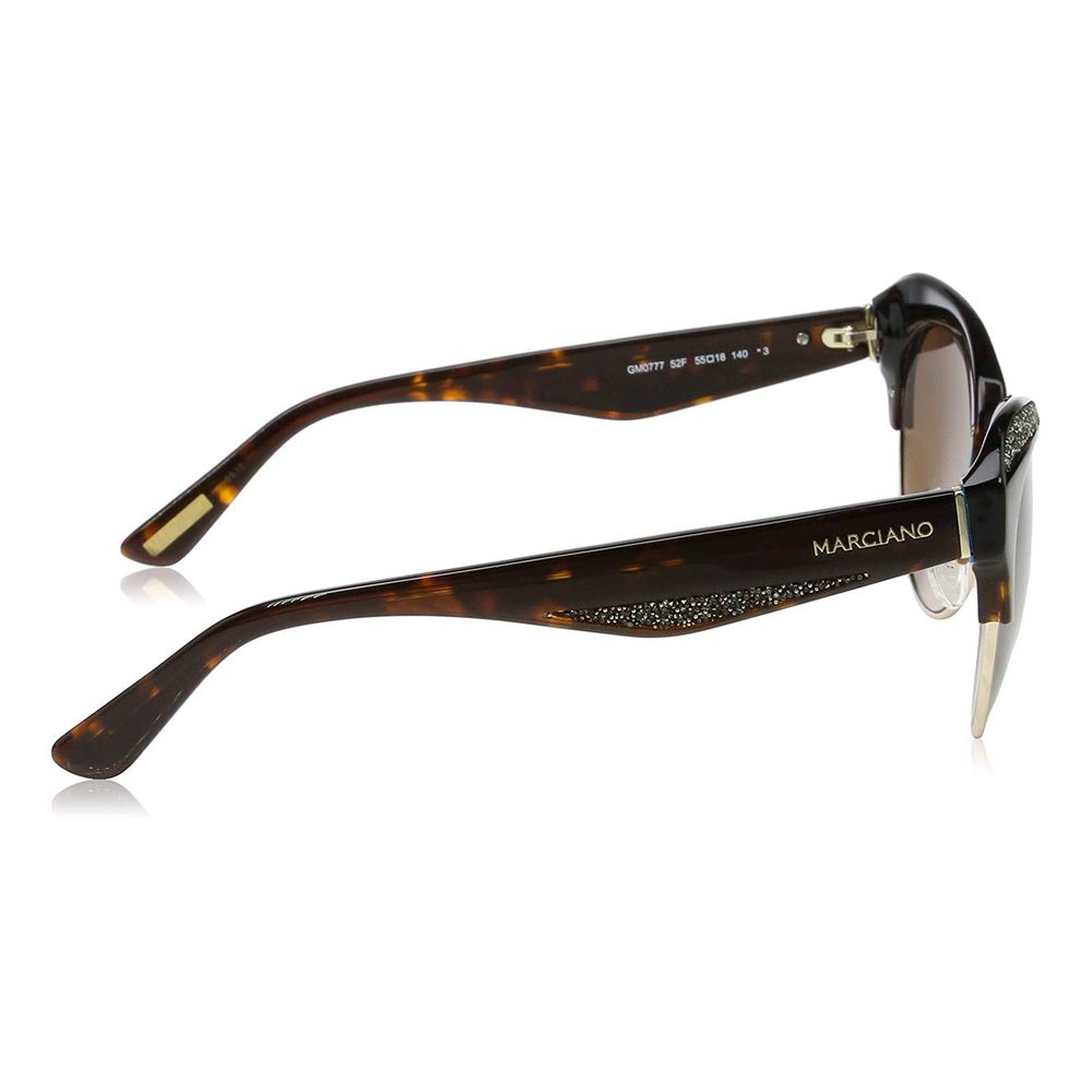 Marciano by Guess Brown Haircalf Sunglasses