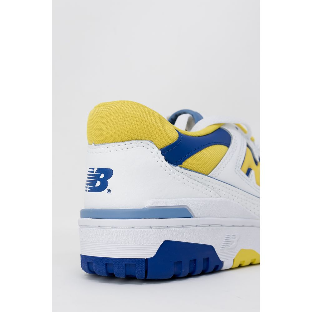 New Balance Yellow Artificial Leather Sneaker