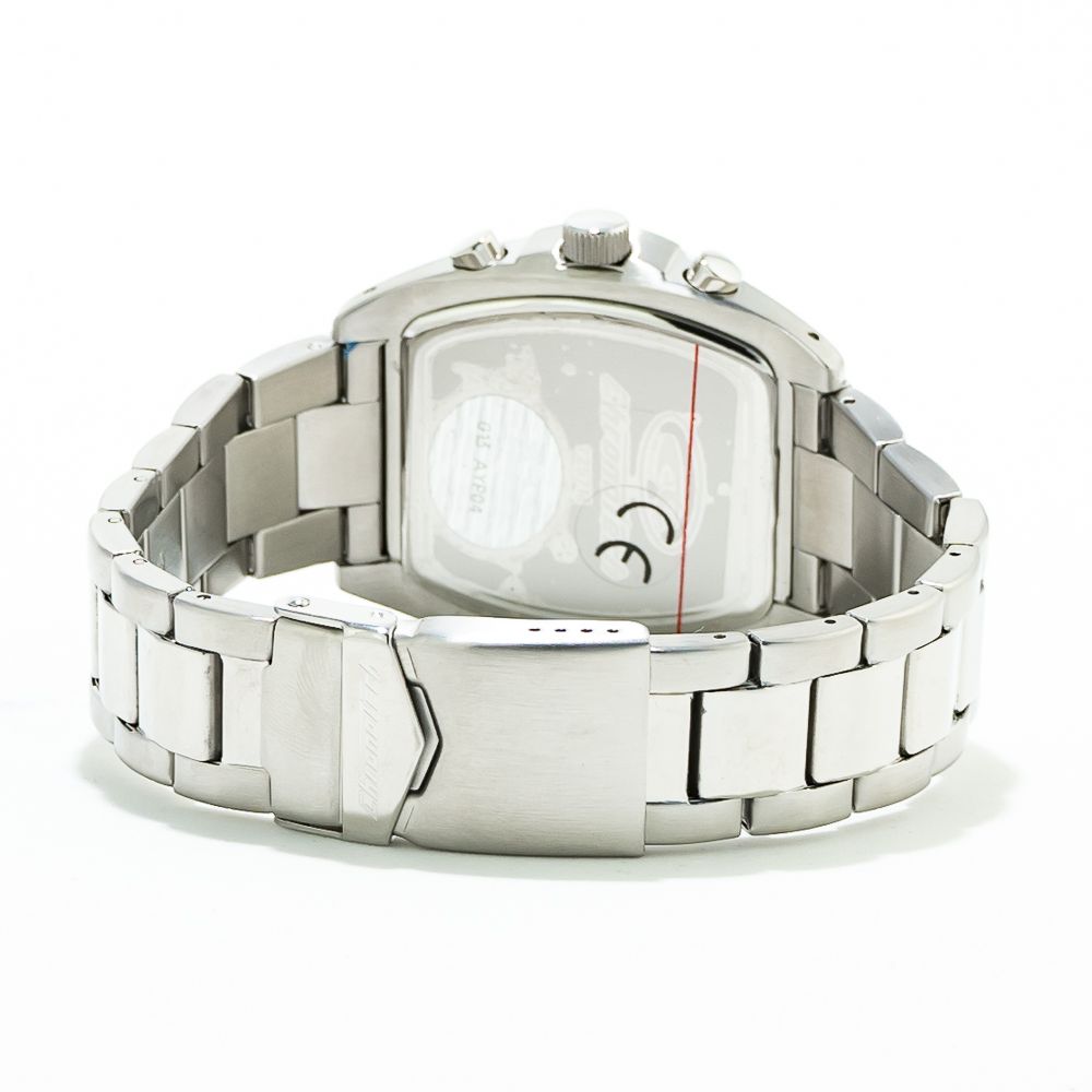 Chronotech Silver Stainless Steel Watch