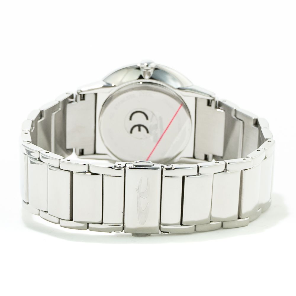 Chronotech Silver Stainless Steel Watch