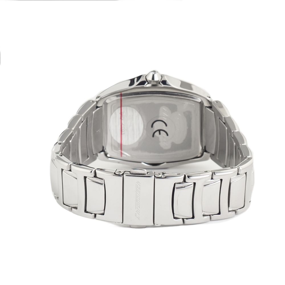 Chronotech Silver Stainless Steel Watch