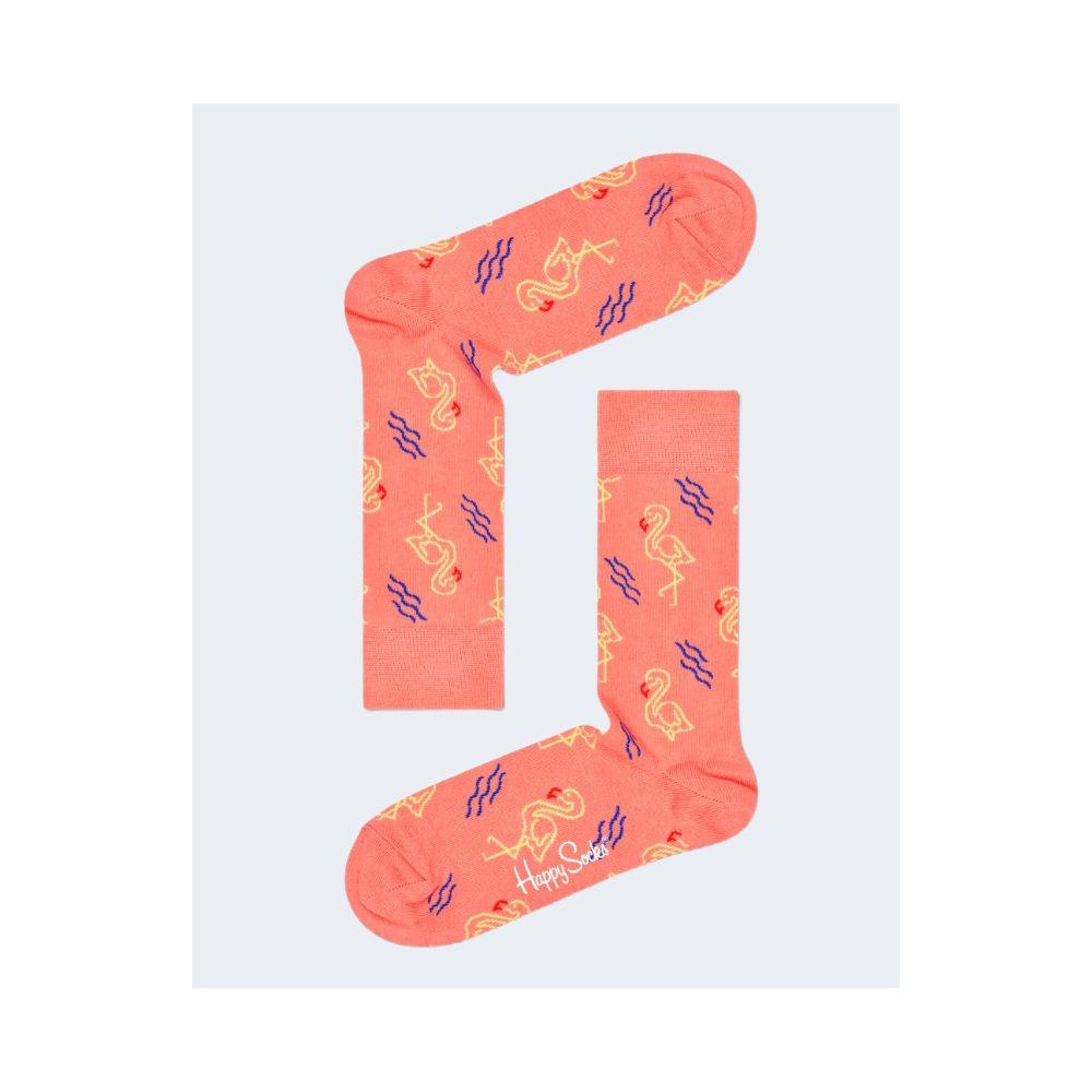 Happy Socks Orange Cotton Tights & Sock