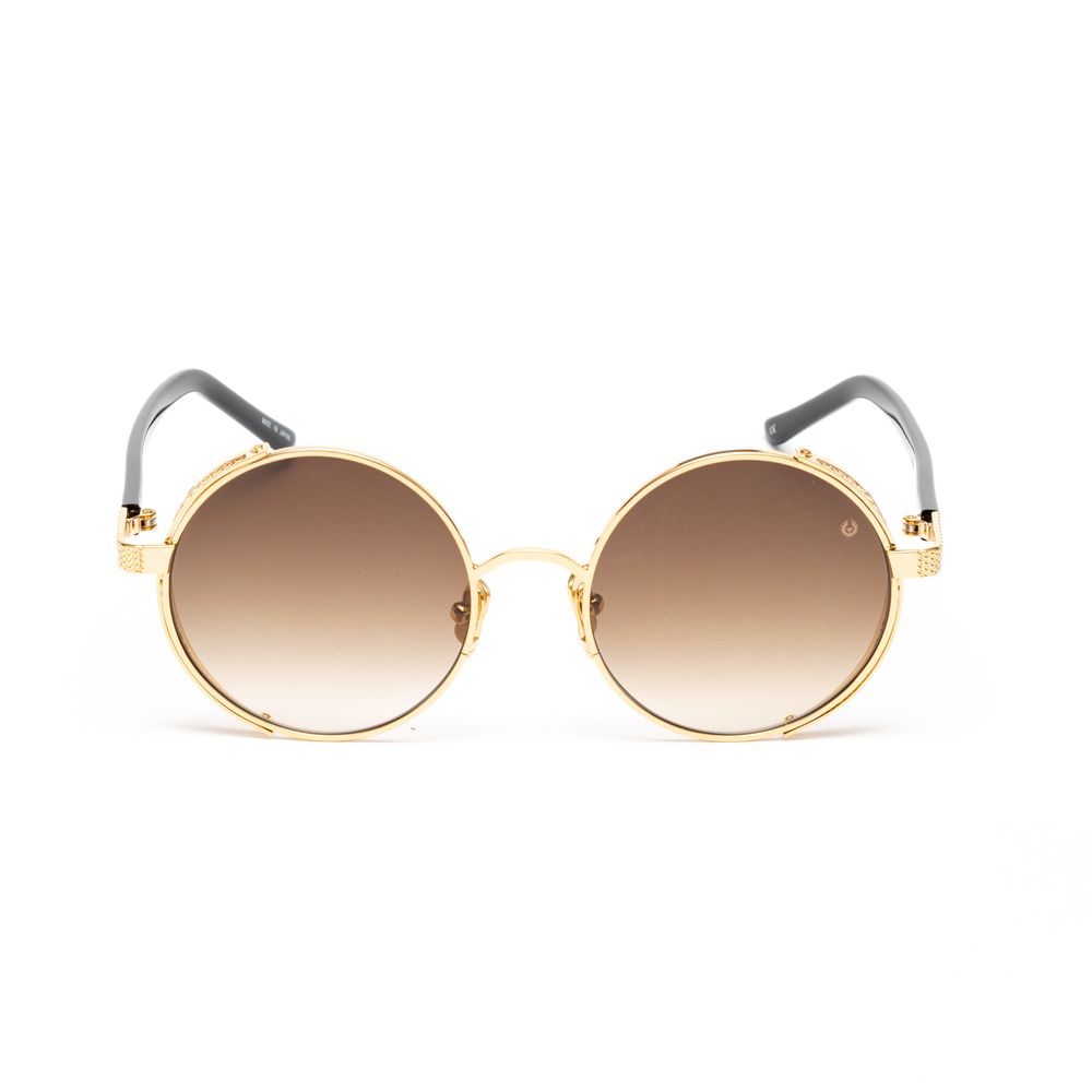Belstaff Gold Haircalf Sunglasses