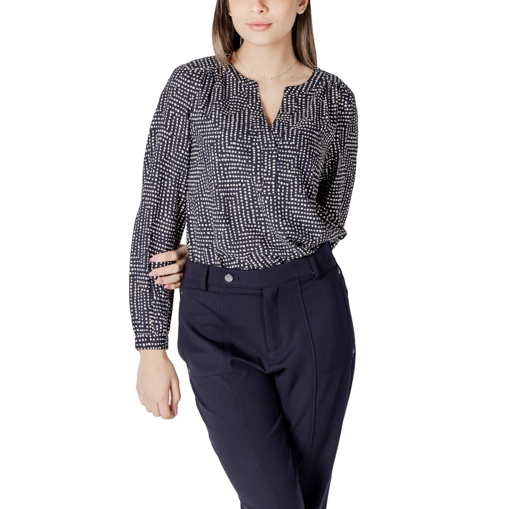Street One Blue Viscose Shirt