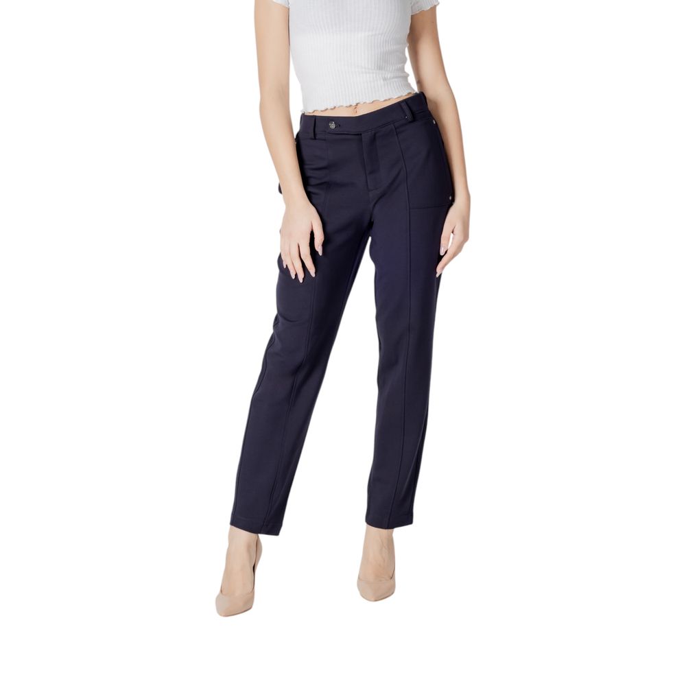 Street One Blue Viscose Jeans & Pant