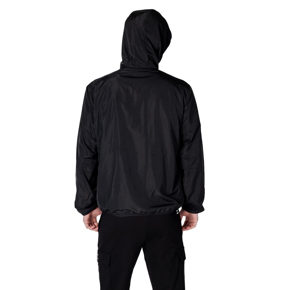 EA7 Emporio Armani Black Polyester Jacket