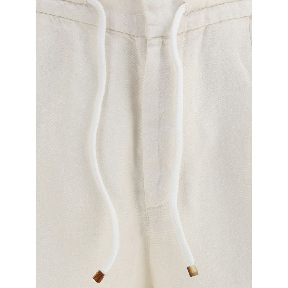 Brunello Cucinelli Linen Dyed Shorts