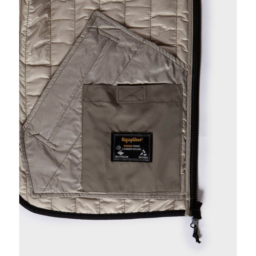 Refrigiwear Gray Polyester Men Vest