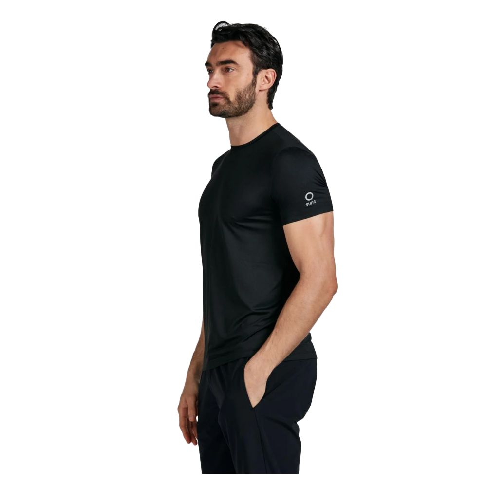 Suns Black Nylon T-Shirt