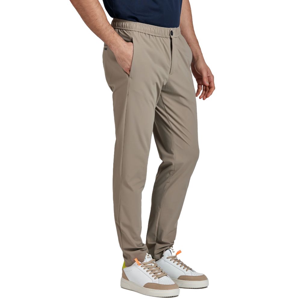 Suns Beige Nylon Jeans & Pant