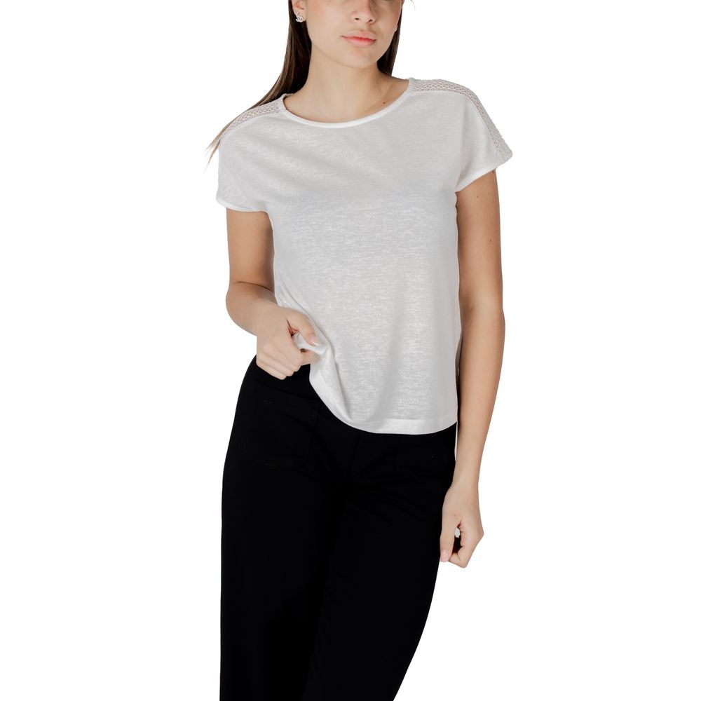 Street One White Polyester Tops & T-Shirt