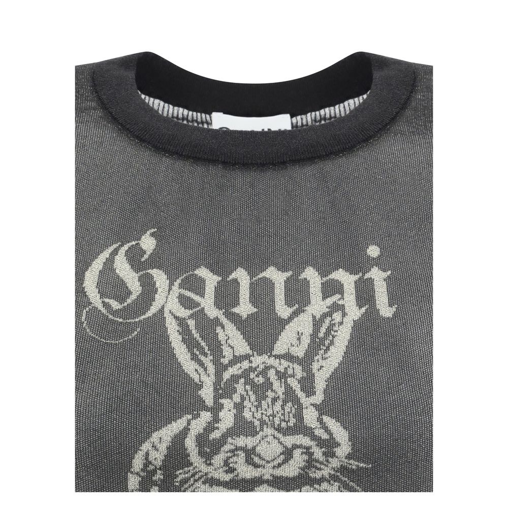 Ganni Sheer jacquard Top