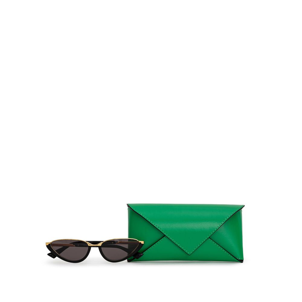 Bottega Veneta Black Acetate Sunglasses