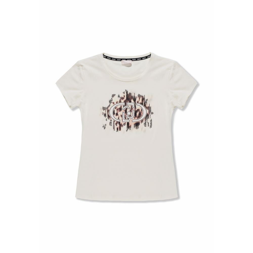 Liu Jo White Cotton Tops & T-Shirt
