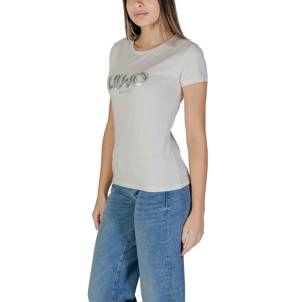 Liu Jo White Cotton Tops & T-Shirt