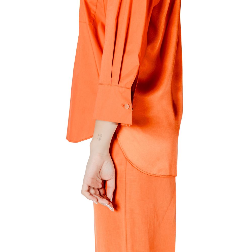Liu Jo Orange Cotton Shirt