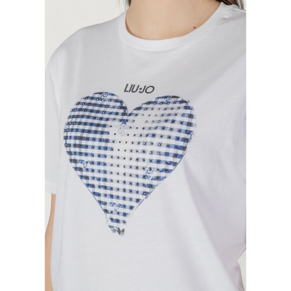 Liu Jo Blue Cotton Tops & T-Shirt