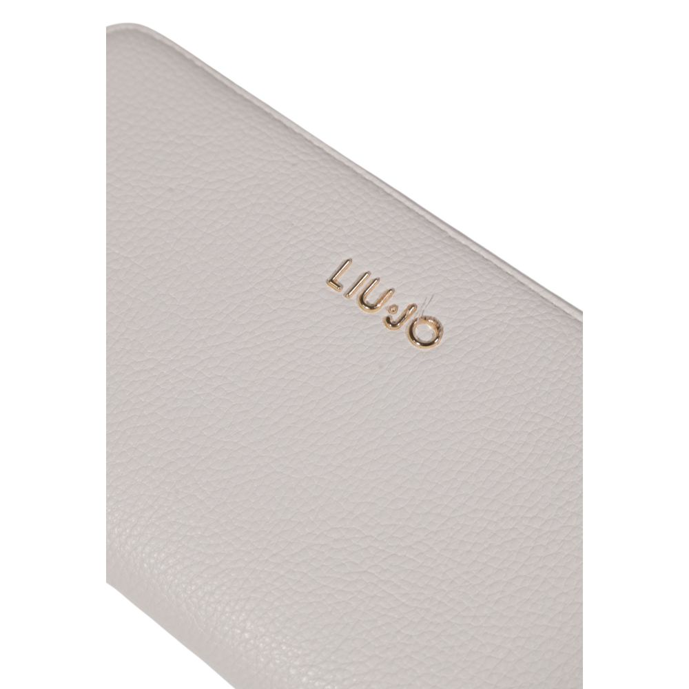 Liu Jo Cream Polyethylene Wallet