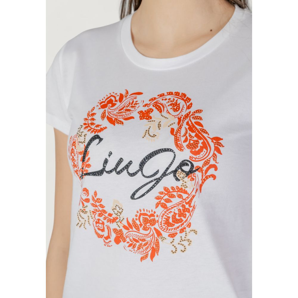 Liu Jo White Cotton Tops & T-Shirt