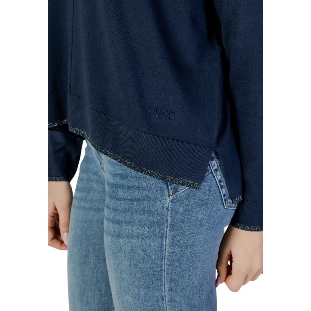 Liu Jo Blue Viscose Tops & T-Shirt