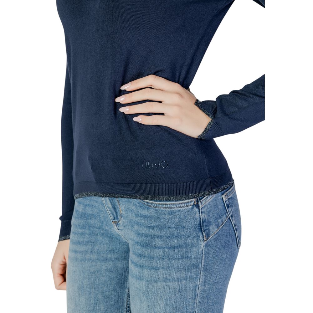 Liu Jo Blue Viscose Tops & T-Shirt