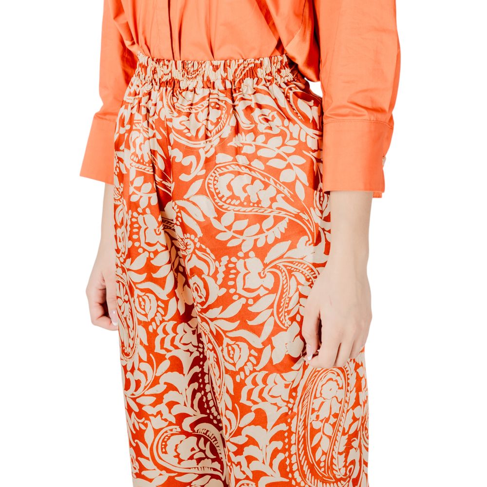 Liu Jo Red Polyester Jeans & Pant