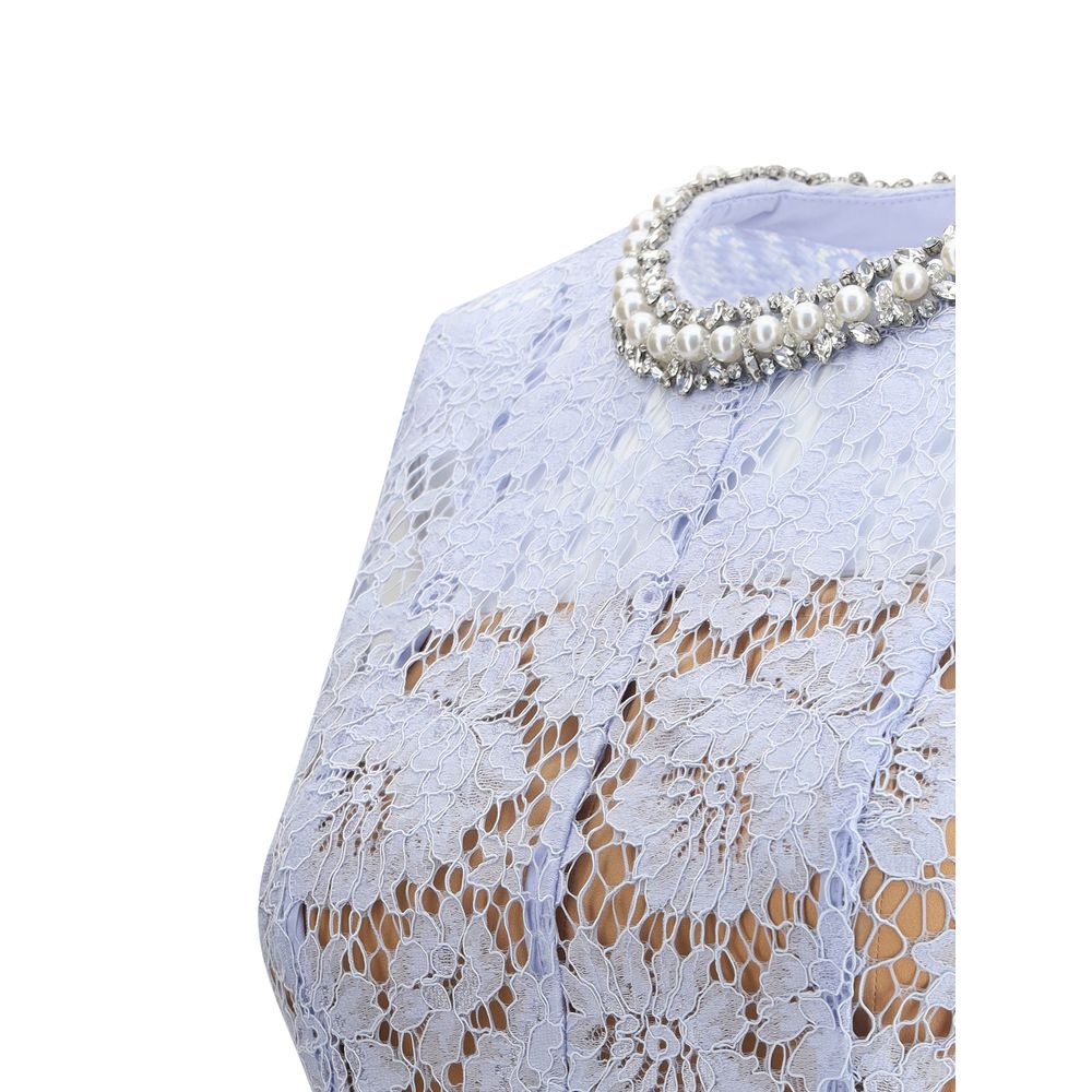 Self-Portrait Lace midi Dress