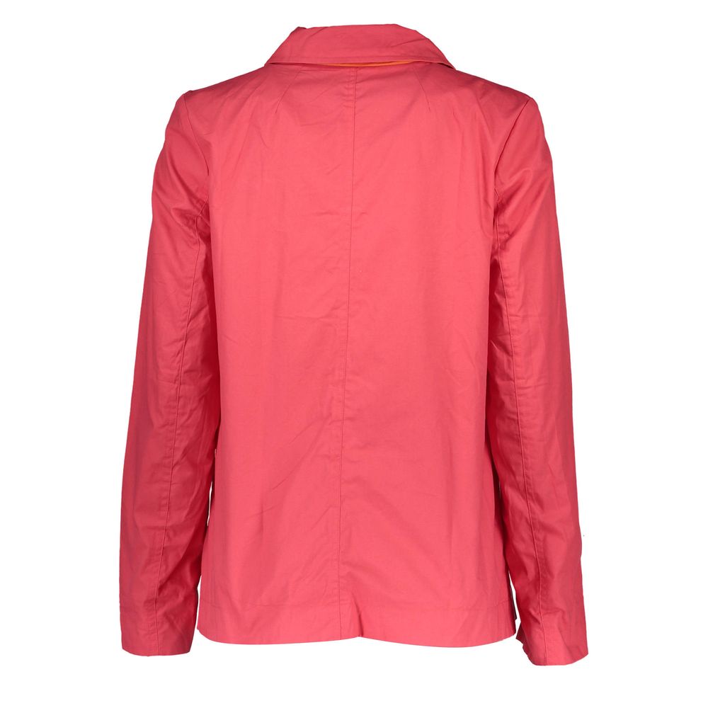Gant Red Cotton Women Jacket