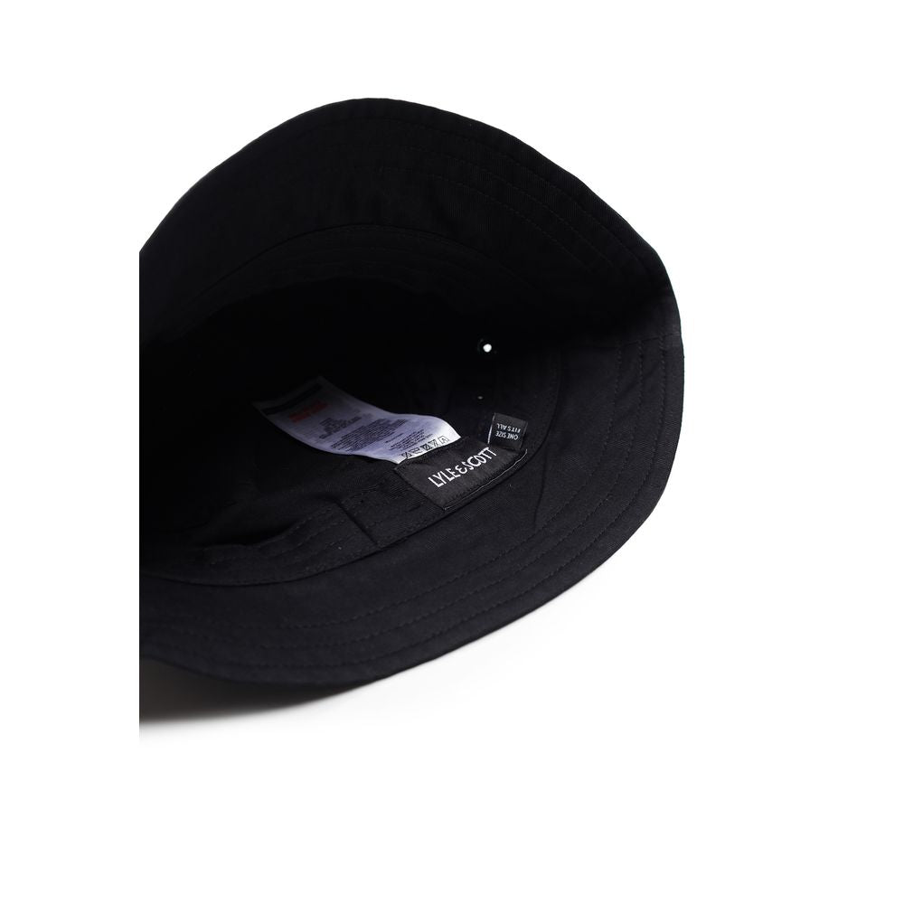 Lyle & Scott Black Cotton Hats & Cap