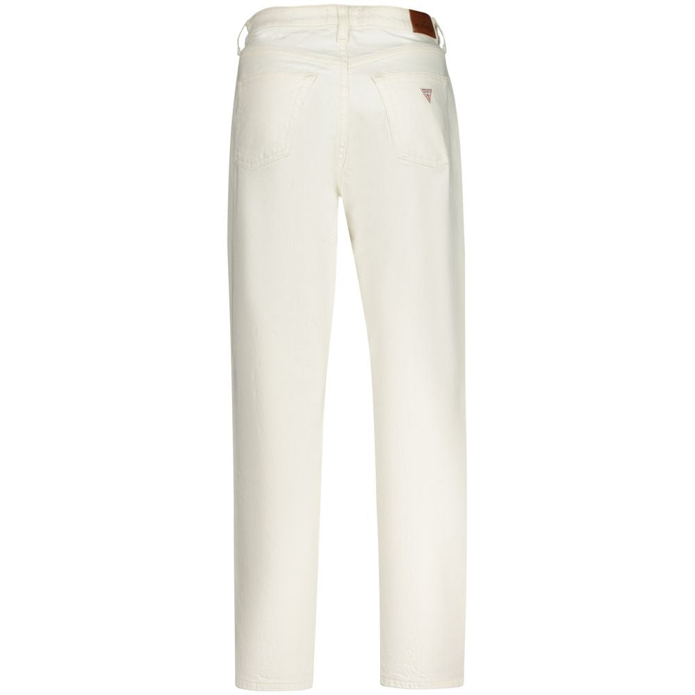 Guess Jeans White Cotton Women Jean