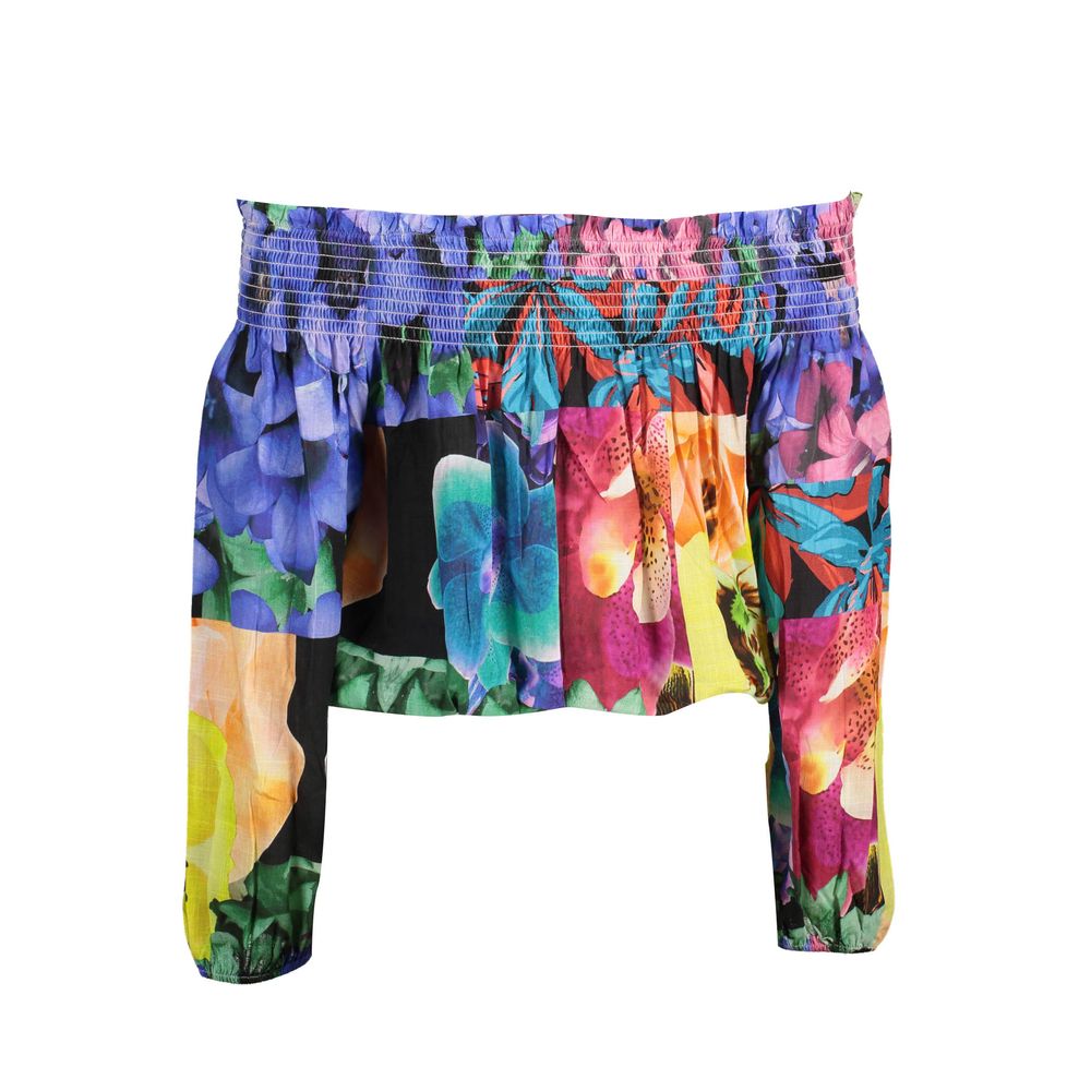 Desigual Pink Viscose Women Top