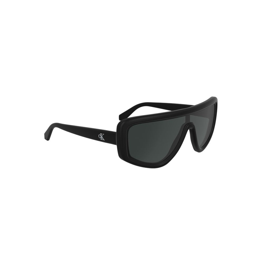 Calvin Klein Black Bio Based Fabric Sunglasses