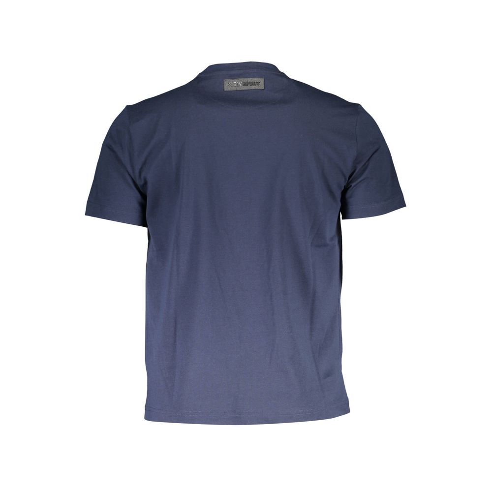 Plein Sport Blue Cotton Men T-Shirt