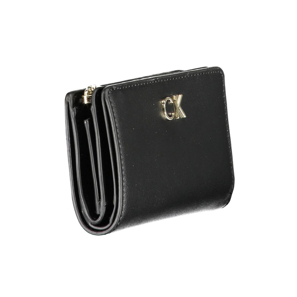 Calvin Klein Black Polyester Women Wallet