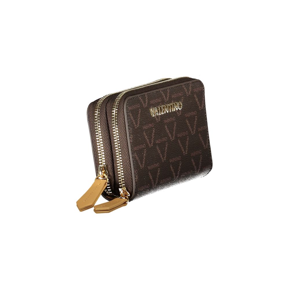 Valentino Bags Brown Polyethylene Women Wallet