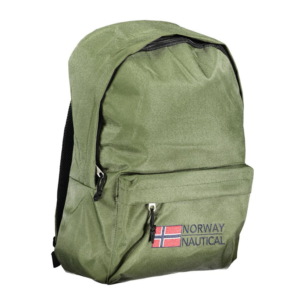 Norway 1963 Green Polyester Mens Backpack