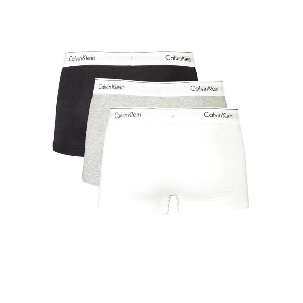 Calvin Klein Brown Cotton Men Boxer