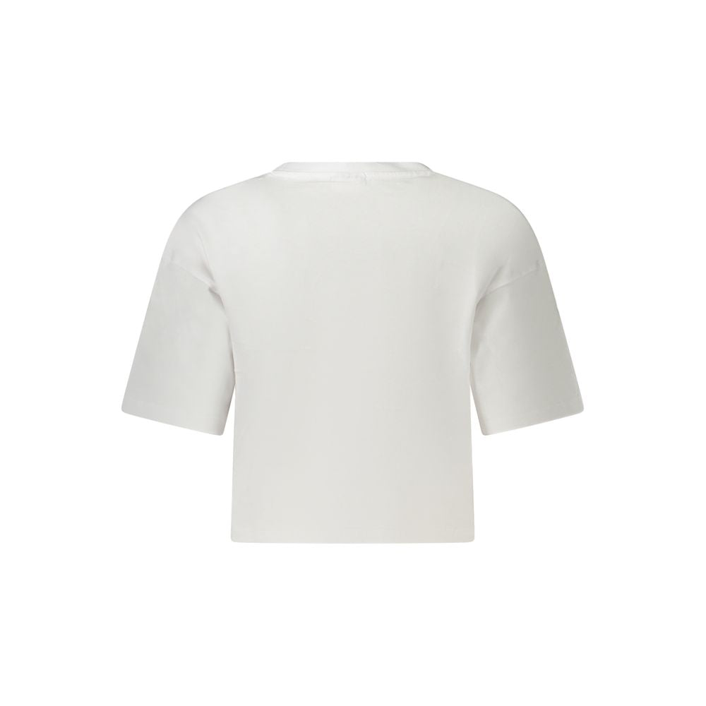 Fila White Cotton Tops & T-Shirt
