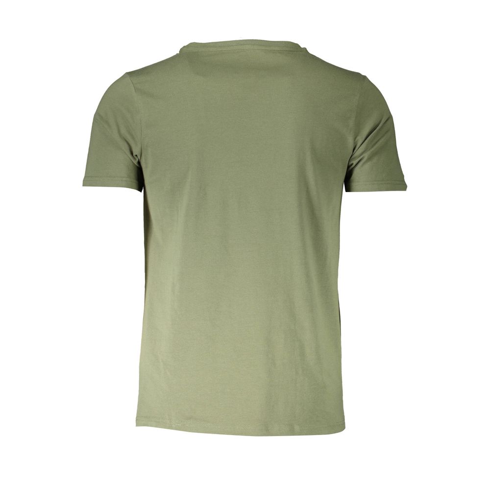 Aeronautica Militare Green Cotton Men Underwear Shirt