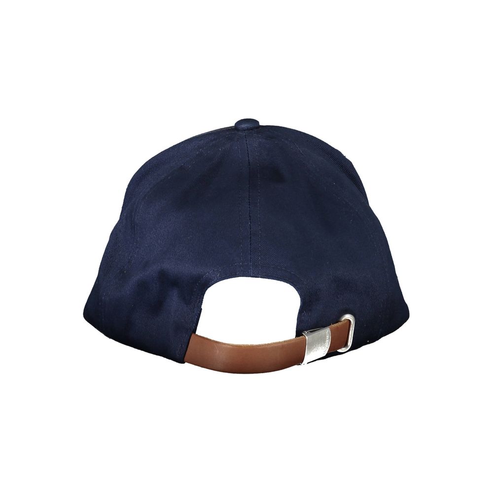 La Martina Blue Cotton Men Cap