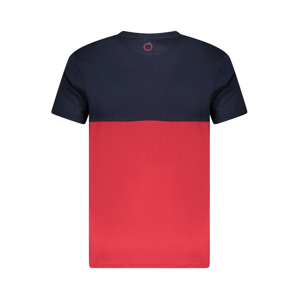 Trussardi Red Cotton Men T-Shirt